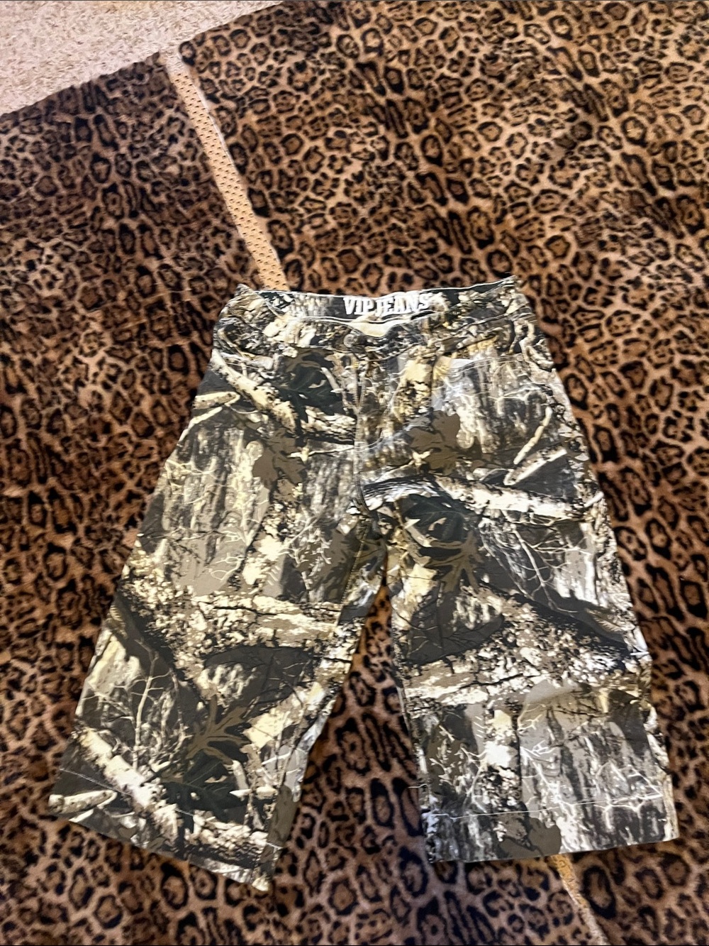 VIP Camo Cargo Shorts in Green, Tan, Black